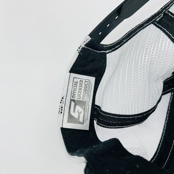 Snap-on Trucker‎ Hat Patch Logo Snapback Black/Charcoal Mesh Never Compromise - Picture 8 of 9